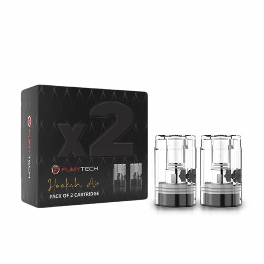 Cartouche Hookah Air résistance intégrée 0.4/0.6ohm 6ml (2pcs) - Fumytech